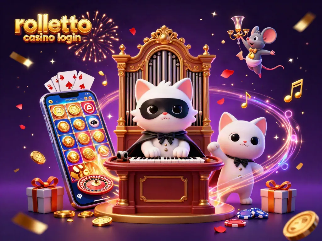 Engage with rolletto casino login for a thrilling gaming experience featuring a dynamic casino scene.