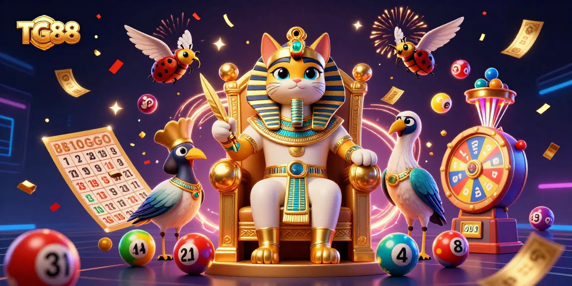 Experience thrilling moments at TG88 with vibrant lottery gameplay and dazzling prizes in a dynamic casino scene.