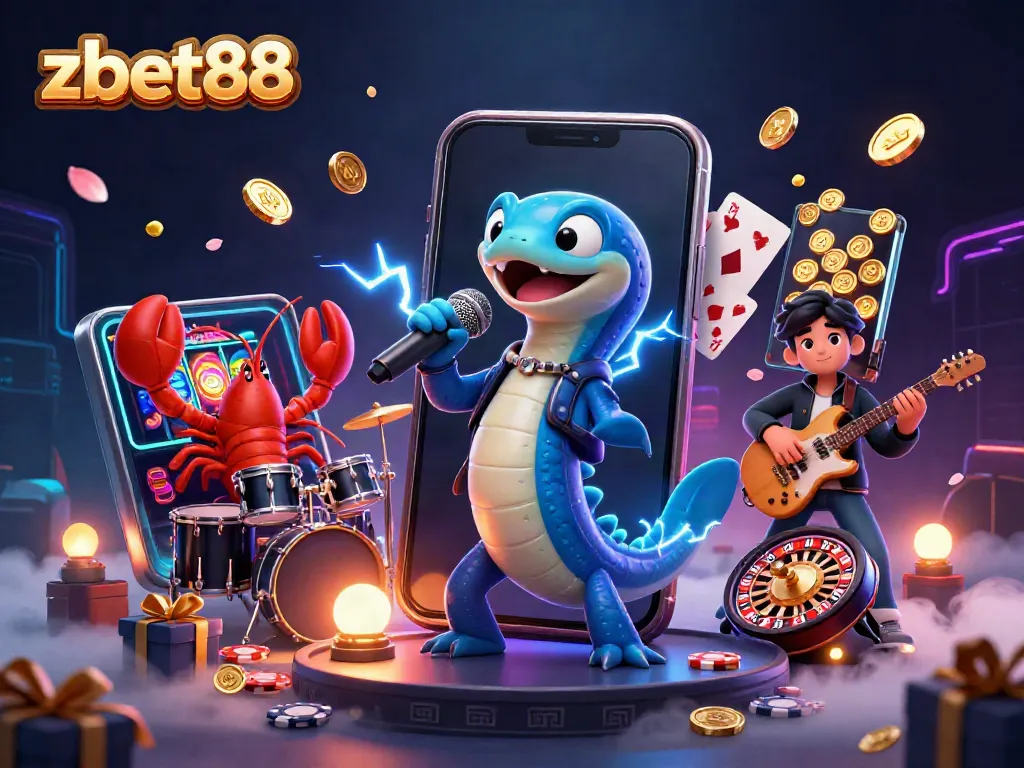 Experience thrilling gameplay at zbet88 with vibrant casino elements and dynamic characters.